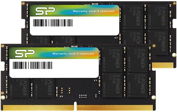 シリコンパワー ノートPC用メモリ DDR4-3200 (PC4-25600) 8GB×2枚 (16GB)