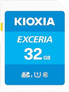 KIOXIA(キオクシア)【日本製】SDカード 32GB SDHC UHS-I Class10 読出速度100MB/s 国内正規品 メーカー保証5年 KLNEA032G