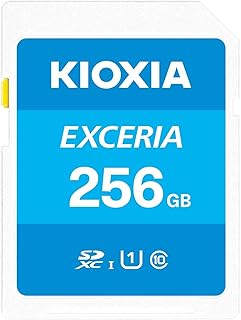 256GB SDXCカード SDカード KIOXIA キオクシア EXCERIA Class10 UHS-I U1 R:100MB/s 海外リテール LNEX1L256GG4
